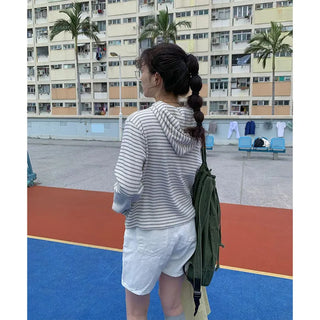 Simple cotton shorts