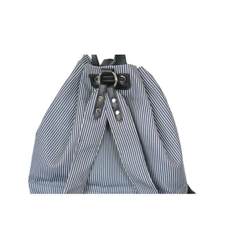 Striped backpack