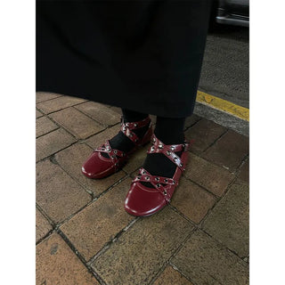 Strap loafers
