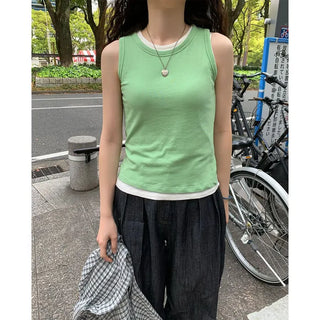 Banding Summer Balloon Denim Pants