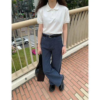 Synthetic leather platform loafers