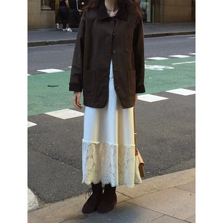 Two-tone cotton jacket
