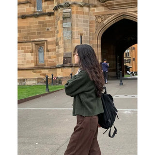 Wool cardigan