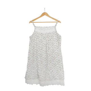 Flower lace sleeveless dress