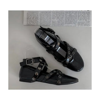 Strap loafers