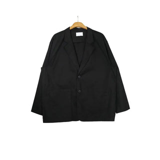 Oversized linen jacket