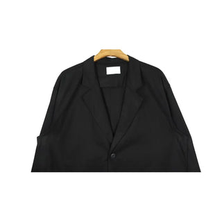 Oversized linen jacket