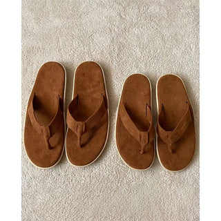 [Unisex] Suede Beach Sandals