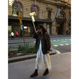 Two-tone cotton jacket