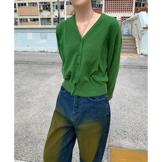 Vintage Wash Denim Pants