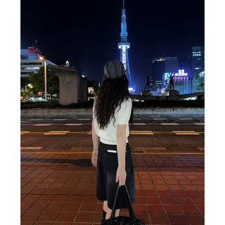 Bermuda shorts denim pants