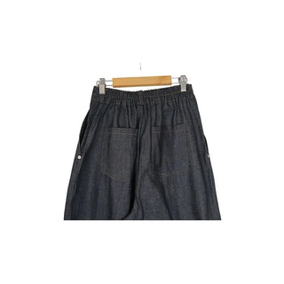 Banding Summer Balloon Denim Pants