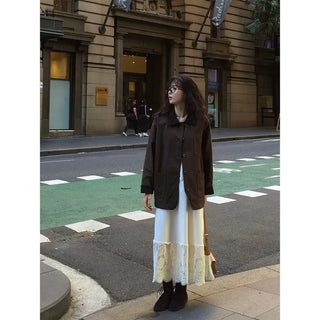 Two-tone cotton jacket
