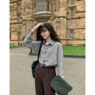 Rose check shirt