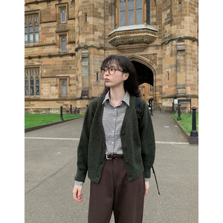Wool cardigan