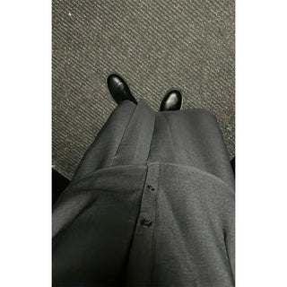 Pleated long skirt