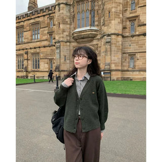 Wool cardigan