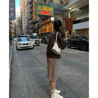 Square shoulder bag