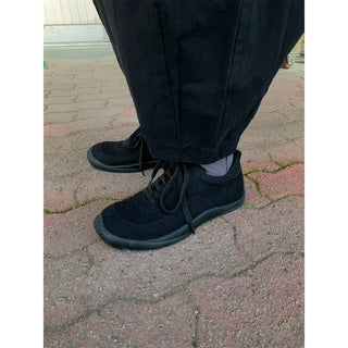 Suede cotton sneakers