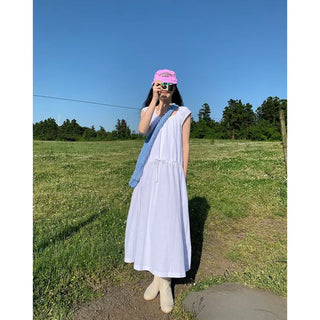 Summer check hooded shirt