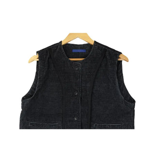 Corduroy vest