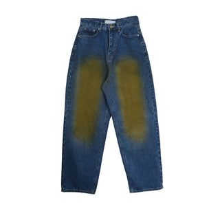 Vintage Wash Denim Pants