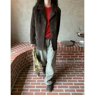 Suede overjacket