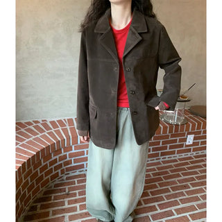 Suede overjacket