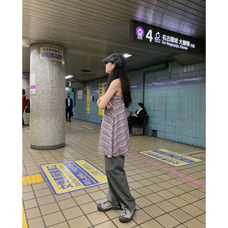 String cargo pants