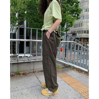 String cargo pants