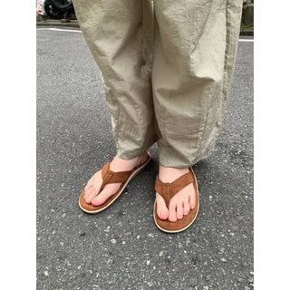 [Unisex] Suede Beach Sandals