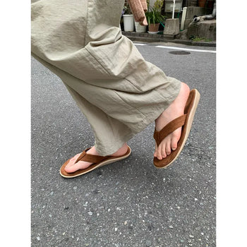 [Unisex] Suede Beach Sandals