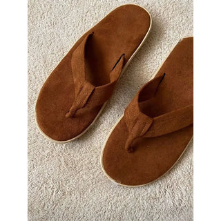[Unisex] Suede Beach Sandals