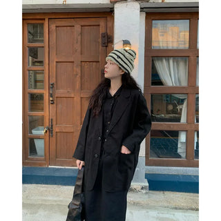 Layered color long dress