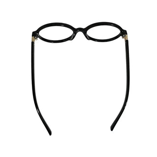 Glasses with thick frames and no lenses