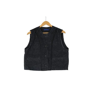 Corduroy vest