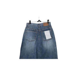 Summer wide denim pants