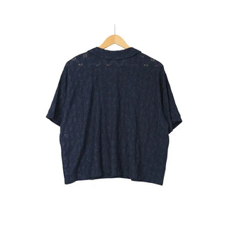 Perforated blouse