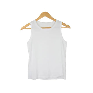 Round neck sleeveless