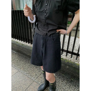 Vintage Wash Half Pants