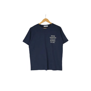 Lettering Short-Sleeved T-Shirt