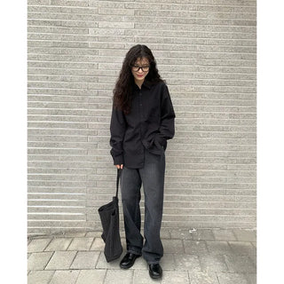 [Unisex] Balloon Denim Pants
