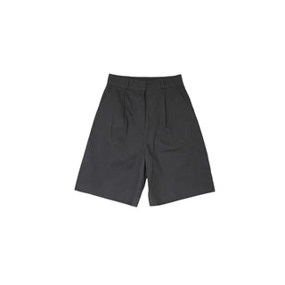 Pleated shorts