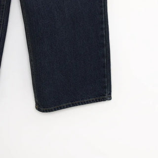 Vintage Washed Wide Denim Pants