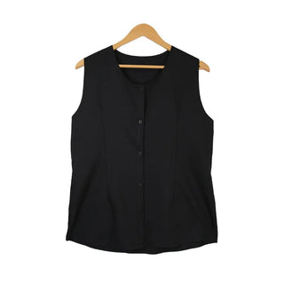 Sleeveless shirt blouse