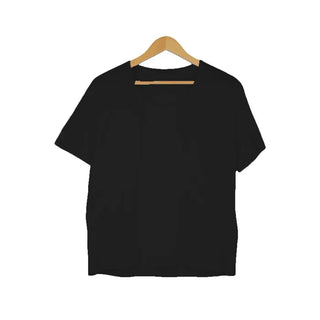 Daily U-neck short-sleeved T-shirt