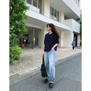 Perforated blouse