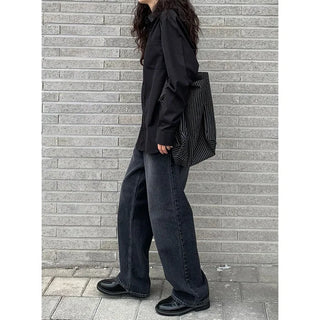 [Unisex] Balloon Denim Pants