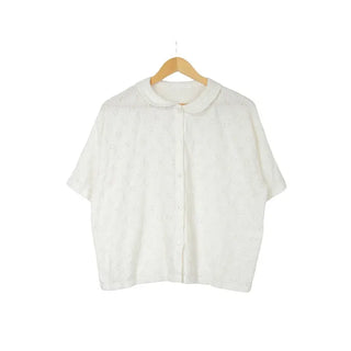 Perforated blouse