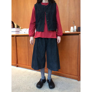 Corduroy vest